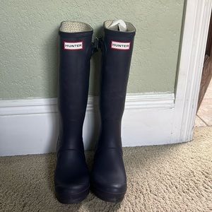 Hunter rain boots